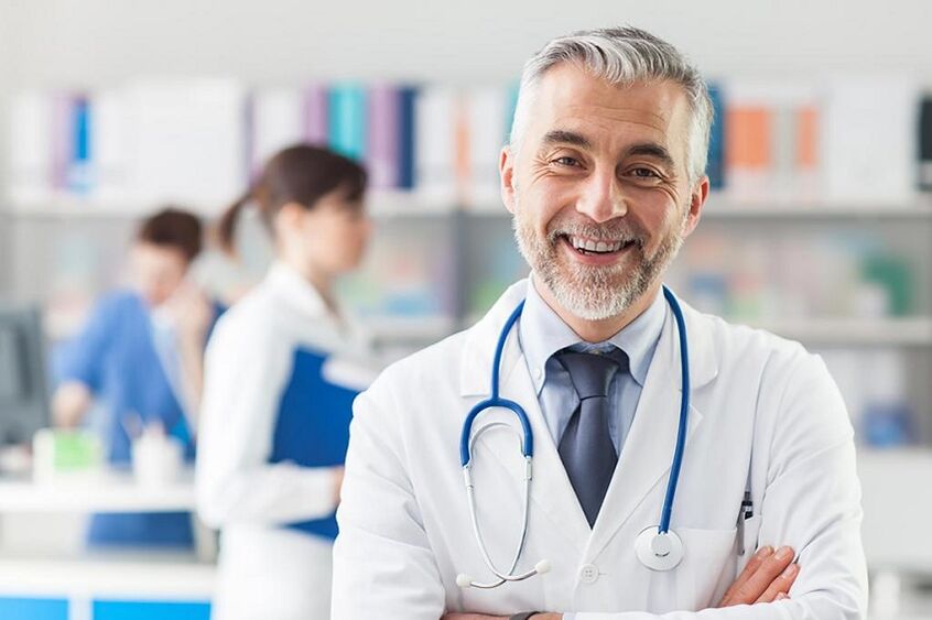 doctor treating joints