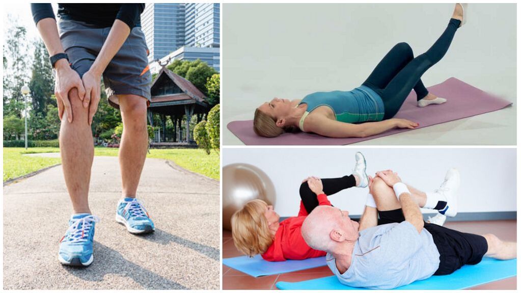 Knee joint movement